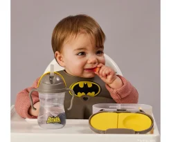 Babero Silicona Enrollable Batman