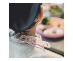 Babero Silicona Enrollable Sage