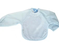 Babero Silly Billyz con Mangas Azul Pastel +6M