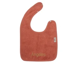 Babero Timboo Apricot Blush Personalizable