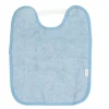 Babero Toalla Plastificado con Goma Azul Vintage