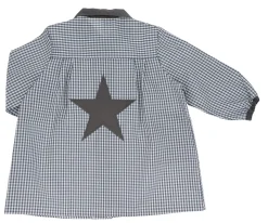 Babi Colegio Big Star Vichy Gris Oscuro Personalizable
