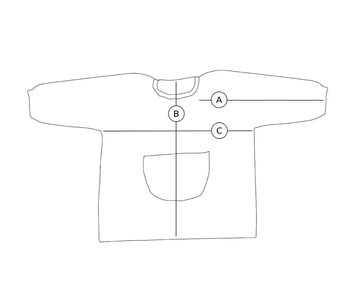 Babi con Bolsillo Central Croc Personalizable