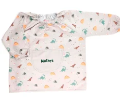 Babi con Bolsillo Central Dinos World Personalizable