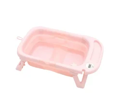 Bañera Plegable con Hamaca Pink