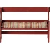 Banco de Madera Rojo Ratón