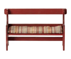 Banco de Madera Rojo Ratón