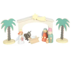 Belén de Madera Cuento de Navidad