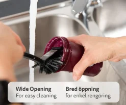 Biberón Anticólico Herobility Iron Blue 340ml