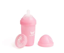 Biberón Anticólico Herobility Rosa 240ml