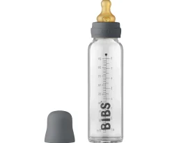 Biberón Cristal BIBS Iron 225ml + Fundas Biberón Regalo