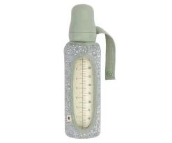 Biberón Cristal BIBS Ivory 225ml + Funda Biberón Regalo