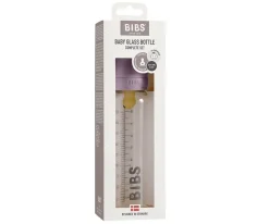 Biberón Cristal BIBS Mauve 225ml