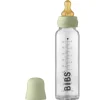 Biberón Cristal BIBS Sage 225ml + Funda Biberón Regalo