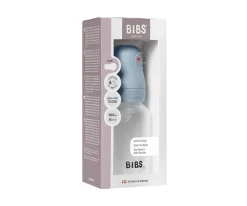 Biberón Plástico BIBS Silicona Baby Blue 150ml