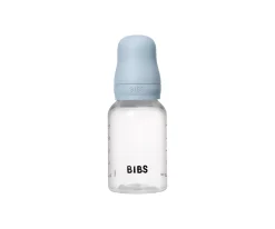 Biberón Plástico BIBS Silicona Baby Blue 150ml