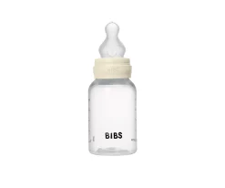 Biberón Plástico BIBS Silicona Ivory 150ml