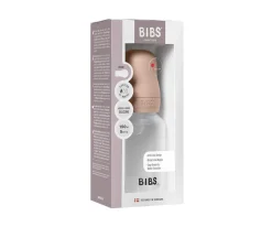 Biberón Plástico BIBS Silicona Blush 150ml