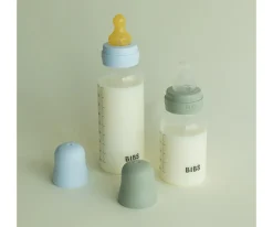 Biberón Plástico BIBS Silicona Ivory 270ml