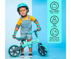 Bicicleta de Equilibrio Yvelo Junior Mint Yvolution