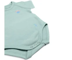 Body Bebé (0-36meses) Manga Corta Warm Eucalyptus