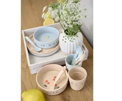 Bol Antideslizante Eco Happy Fruits Cherry