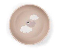 Bol Antideslizante Happy Clouds Powder