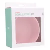 Bol con Ventosa + Cuchara Pink