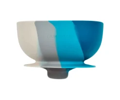 Bol con Ventosa Color Splash Desert Teal Ombre