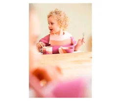 Bol con Ventosa Color Splash Mauve Rose Ombre