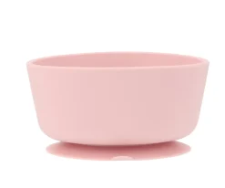Bol Silicona + Cuchara Acero Light Pink