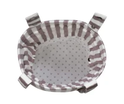 Bolsa Bucket Cherry Rayas