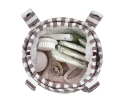 Bolsa Bucket Cherry Rayas