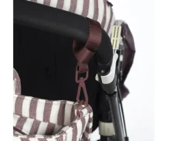 Bolsa Canastilla Cherry Rayas