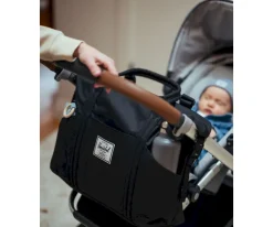 Bolsa Canastilla con Cambiador Strand Duffle Black