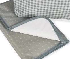 Bolsa Canastilla I love Vichy Verde