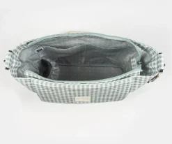 Bolsa Canastilla I love Vichy Verde