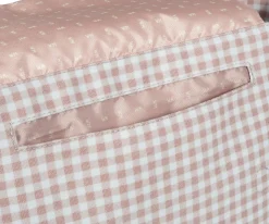 Bolsa Canastilla I love Vichy Rosa