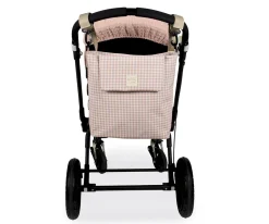 Bolsa Canastilla I love Vichy Rosa