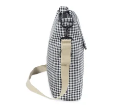 Bolsa Canastilla I Love Vichy Negro