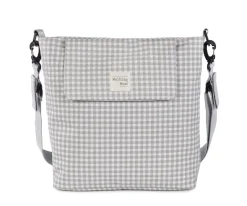 Bolsa Canastilla I Love Vichy Gris