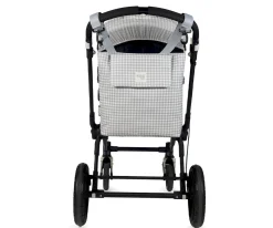 Bolsa Canastilla I Love Vichy Gris