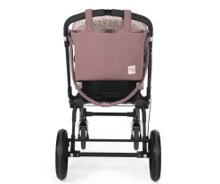 Bolsa Canastilla Pana Gala Cerise