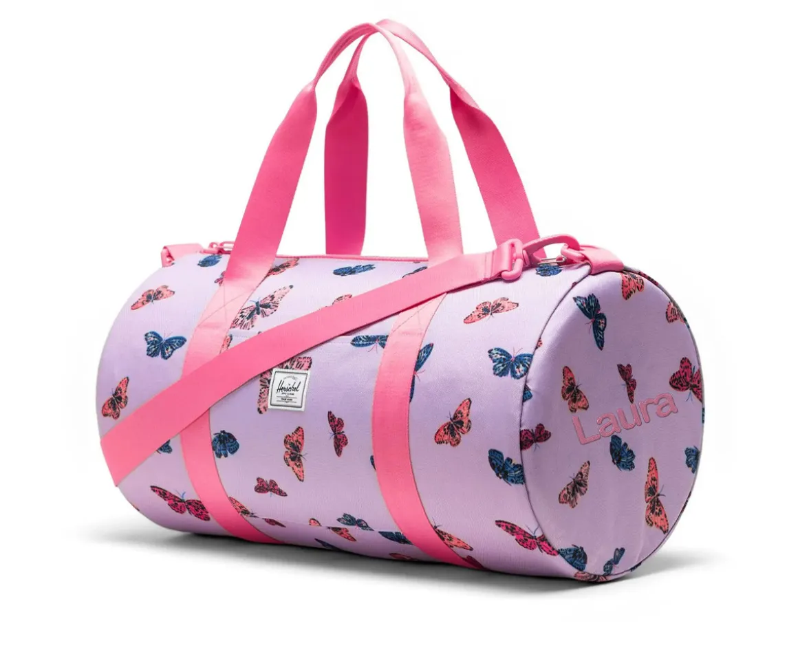 Bolsa de Deporte Classic Butterfly Lavendula Personalizable