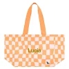 Bolsa de Playa Check Naranja Personalizable
