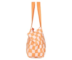 Bolsa de Playa Check Naranja Personalizable