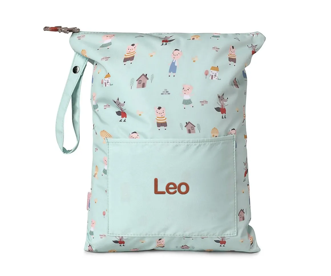 Bolsa Impermeable Grande The Three Little Pigs Personalizable