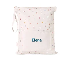 Bolsa Impermeable Grande Geometric Nature Personalizable