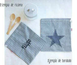 Bolsa Merienda Big Star Vichy Azul Marino