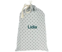 Bolsa Merienda Mini Star Grey Personalizable